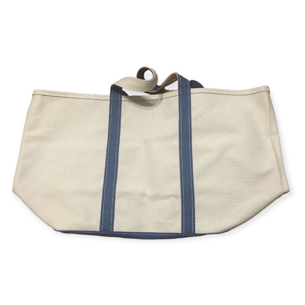 Light Blue Trim LL Bean Tote
